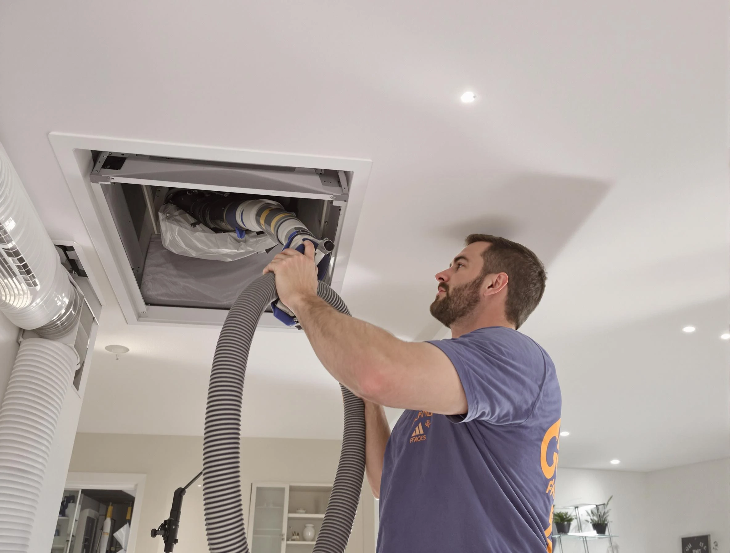 Precision indoor duct cleaning by Quincy Air Duct Cleaning in Quincy